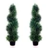 2 Best Artificial 90cm 3ft Cedar Spiral Trees Alt Boxwood Buxus -Artificial Trees Store 51zkbw7Q42L
