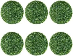 AILANDA 2 PCS 16 Inch Artificial Plant Topiary Ball For Outdoor UV Resistant Garden Spheres Decorative With 8 Layers Leaves Faux Boxwood Balls For Backyard, Balcony, Porch, Wedding And Home Décor 14 AILANDA 2 PCS 16 Inch Artificial Plant Topiary Ball For Outdoor UV Resistant Garden Spheres Decorative With 8 Layers Leaves Faux Boxwood Balls For Backyard, Balcony, Porch, Wedding And Home Décor -Artificial Trees Store 61 snwzYML. AC