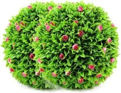 Sunnyglade 2 PCS 15.7 Inch 3 Layers Artificial Plant Topiary Ball Faux Boxwood Decorative Balls For Backyard, Balcony,Garden, Wedding And Home Décor 18 Sunnyglade 2 PCS 15.7 Inch 3 Layers Artificial Plant Topiary Ball Faux Boxwood Decorative Balls For Backyard, Balcony,Garden, Wedding And Home Décor -Artificial Trees Store 6104IR4Z93L. AC