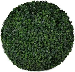 FTL&HONG Artificial Boxwood Ball 13in,15in,19in,23in,Artificial Plant Trim Ball Green,No Installation -Lifelike Plants,for Indoor Outdoor Decor 24 FTL&HONG Artificial Boxwood Ball 13in,15in,19in,23in,Artificial Plant Trim Ball Green,No Installation -Lifelike Plants,for Indoor Outdoor Decor -Artificial Trees Store 610P3mBuXuS. AC 1