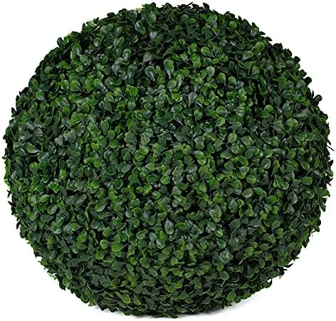 FTL&HONG Artificial Boxwood Ball 13in,15in,19in,23in,Artificial Plant Trim Ball Green,No Installation -Lifelike Plants,for Indoor Outdoor Decor 13 FTL&HONG Artificial Boxwood Ball 13in,15in,19in,23in,Artificial Plant Trim Ball Green,No Installation -Lifelike Plants,for Indoor Outdoor Decor - Image 11