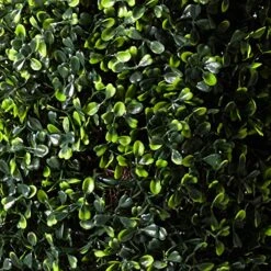 Nearly Natural 5412 3ft. Boxwood Tower Topiary UV Resistant (Indoor/Outdoor),Green,12" X 12" X 35" -Artificial Trees Store 610nBfFh4aL