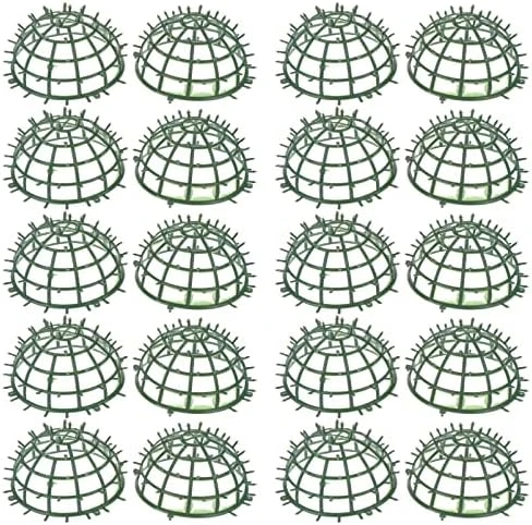 EXCEART 5pcs Plastic Frame For Artificial Boxwood Topiary Ball DIY Flower Ball Grass Balls Flower Arrangement Holder Egg Floral Cage For Garden Home Decor, 30X30cm, P03HO1650ZW4CHWISSDKNXVC 7 EXCEART 5pcs Plastic Frame For Artificial Boxwood Topiary Ball DIY Flower Ball Grass Balls Flower Arrangement Holder Egg Floral Cage For Garden Home Decor, 30X30cm, P03HO1650ZW4CHWISSDKNXVC - Image 5