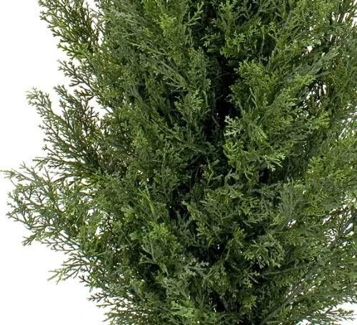 Silk Tree Warehouse One UV Rated Outdoor Artificial 4 Foot Cedar Topiary Tree 4 Silk Tree Warehouse One UV Rated Outdoor Artificial 4 Foot Cedar Topiary Tree - Image 2