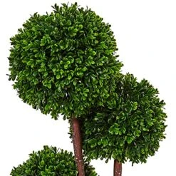 Nearly Natural 5486 Boxwood Topiary Artificial Tree UV Resistant, Green 11 Nearly Natural 5486 Boxwood Topiary Artificial Tree UV Resistant, Green -Artificial Trees Store 61CD3WHsl9S