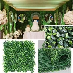 · Petgrow · Realistic & Thick Artificial Hedge Boxwood Fence Privacy Screen Panels, UV Protection Fresh Faux Foliage Backdrop Wall Decor For Indoor Outdoor, 72 Pack 30 · Petgrow · Realistic & Thick Artificial Hedge Boxwood Fence Privacy Screen Panels, UV Protection Fresh Faux Foliage Backdrop Wall Decor For Indoor Outdoor, 72 Pack -Artificial Trees Store 61HWO2sRD0L. AC 6
