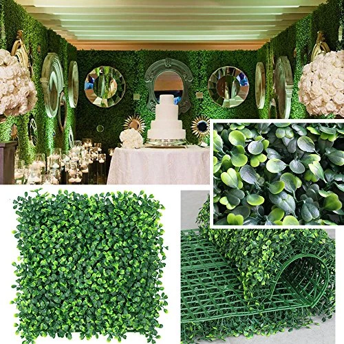 · Petgrow · Realistic & Thick Artificial Hedge Boxwood Fence Privacy Screen Panels, UV Protection Fresh Faux Foliage Backdrop Wall Decor For Indoor Outdoor, 72 Pack 3 · Petgrow · Realistic & Thick Artificial Hedge Boxwood Fence Privacy Screen Panels, UV Protection Fresh Faux Foliage Backdrop Wall Decor For Indoor Outdoor, 72 Pack