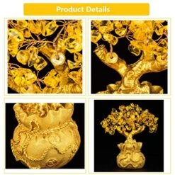 Bwinka Feng Shui Decor Money Tree Crystal Chinese Decorations Money Tree For Wealth And Good Luck 19 Bwinka Feng Shui Decor Money Tree Crystal Chinese Decorations Money Tree For Wealth And Good Luck -Artificial Trees Store 61KX1HrIalL