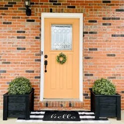 𝐓𝐰𝐨 𝟐𝟒''𝐓 Outdoor Artificial Boxwood Ball Topiary Bushes Potted Plants,16 Inches Wide Artificial Potted Shrubs For Indoor Outdoor Home Garden 15 𝐓𝐰𝐨 𝟐𝟒''𝐓 Outdoor Artificial Boxwood Ball Topiary Bushes Potted Plants,16 Inches Wide Artificial Potted Shrubs For Indoor Outdoor Home Garden -Artificial Trees Store 61NQDXklMHL