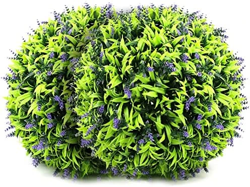 Sunnyglade 2 PCS 15.7 Inch 3 Layers Artificial Plant Topiary Ball Faux Boxwood Decorative Balls For Backyard, Balcony,Garden, Wedding And Home Décor 10 Sunnyglade 2 PCS 15.7 Inch 3 Layers Artificial Plant Topiary Ball Faux Boxwood Decorative Balls For Backyard, Balcony,Garden, Wedding And Home Décor - Image 8