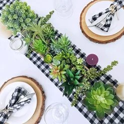 Winlyn 15 Pcs Artificial Succulents Unpotted Bulk Small Faux Succulent Plants Hanging Succulents Hops Aloe For Succulent Garden Wreath Floral Arrangement Indoor Outdoor Green Decor -Artificial Trees Store 61cBXuCI1gL