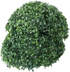 VALICLUD Artificial Topiary Ball Decorative Faux Boxwood Lifelike Plant Decor For Wedding Christmas Lawn Backyard And Garden Decor -Artificial Trees Store 61j0smNyMHL. AC