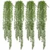 Meiliy 4pcs Artificial Succulent Plants Hanging Succulent Plants Faux Succulents Unpotted Branch String Of Pearls Plant For Home Kitchen Office Wedding Garden Craft Art Decor(28 Inches Each Length) 1 Meiliy 4pcs Artificial Succulent Plants Hanging Succulent Plants Faux Succulents Unpotted Branch String Of Pearls Plant For Home Kitchen Office Wedding Garden Craft Art Decor(28 Inches Each Length) -Artificial Trees Store 61pDIbV6NWL