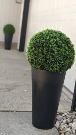 365 Curb Appeal Set Of 2 Large Topiary Balls (Better Than A Boxwood) -Artificial Trees Store 61plAeKTxBL