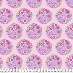 Free Spirit Parisville (Deja Vu) By Tula Pink PWTP188 Strawberry Topiary