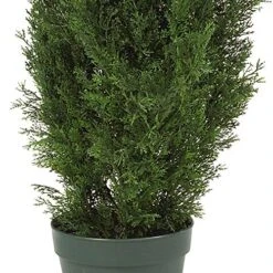 Nearly Natural 5172 4ft. Cedar Tree Silk Tree (Indoor/Outdoor),Green,49.5" X 9" X 9" 11 Nearly Natural 5172 4ft. Cedar Tree Silk Tree (Indoor/Outdoor),Green,49.5" X 9" X 9" -Artificial Trees Store 61vkneR1bdL