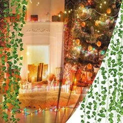 Supecaty 2 Pack Artificial Hanging Plants With Plant Hangers, Fake Hanging Plants Small Potted Green Grass Eucalyptus Faux Topiary Shrubs For Home Office Bathroom Living Room Bedroom Aesthetic Decor -Artificial Trees Store 61xGlNaW0yL. AC